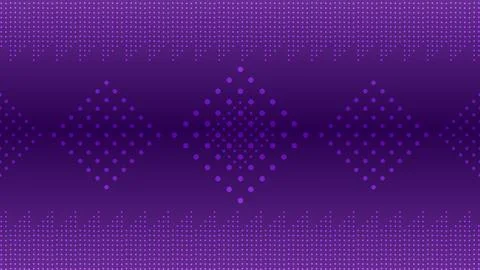 Purple Gradient Abstract Geometric Pattern Background with Dot Matrix Effect Illustrazione stock