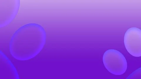 Purple gradient backdrop with glowing ovals on it Illustrazione stock