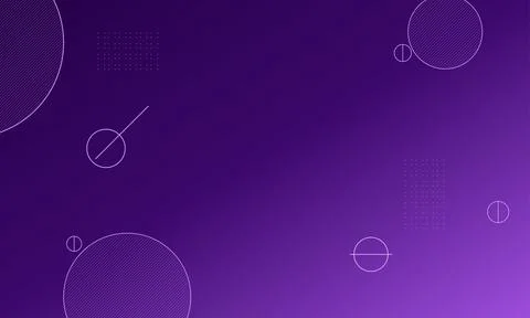 Purple gradient background with circles and dotted squares a modern abstrac.. Stock Photos
