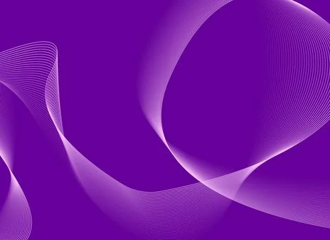 Purple gradient background line art Stock Illustration