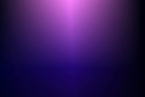 Purple gradient background with soft spotlight glow and abstract neon light Stock Illustration