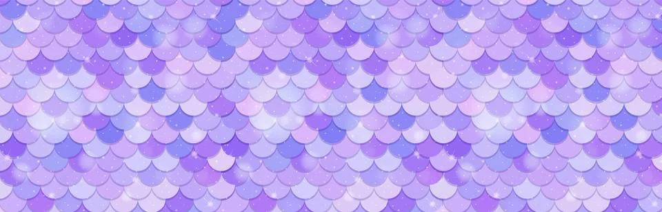 Purple Gradient Fish Scale Pattern Stock Illustration