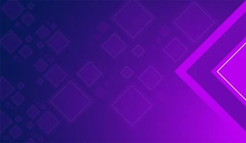 Purple gradient geometric shapes background Stock Illustration