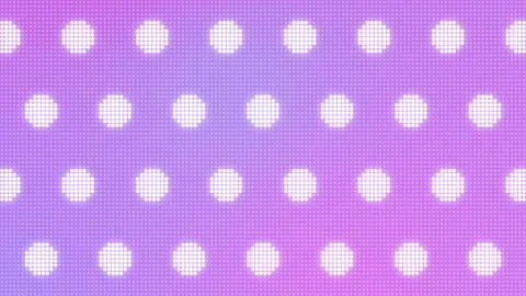 Purple Gradient LED Dot Background Glowing Digital Display Illustrazione stock