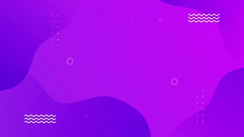 Purple gradient looping animation with geometric shapes. Stock Footage 286411404