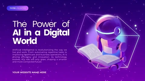 Purple Gradient Modern Artificial Intelligence Video (1) Stock Footage 317930624