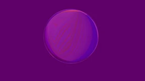 Purple gradient orb Stock Illustration