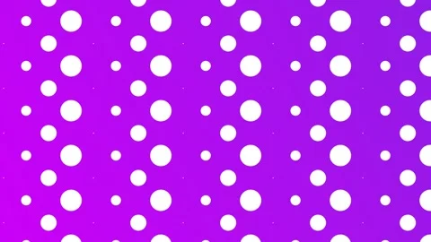 Purple gradient with polka dots, seamless looping. Video stock 286419342