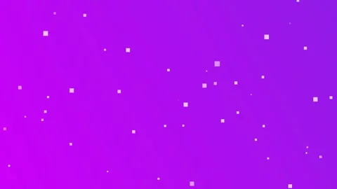 Purple gradient with scattered squares, seamless looping animation. Stock Footage 286420231