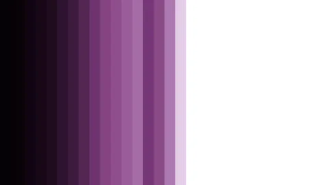 Purple gradient stripes transitioning to white background Ilustração Stock