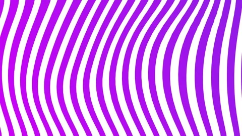 Purple gradient wavy stripes, seamless looping. Stock Footage 286418944