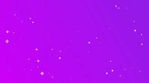 Purple gradient with white shapes, seamless looping. Stock Footage 286416830