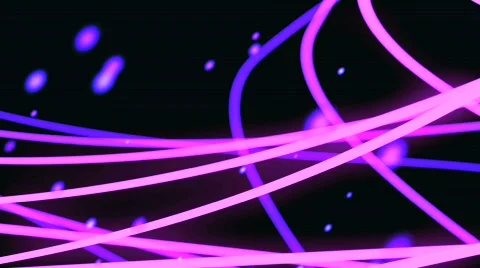 Purple graphics abstract seamless loop Stock Footage