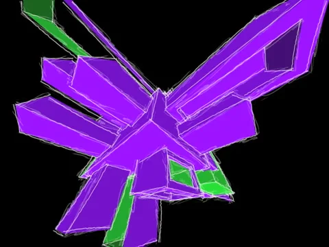 Purple Green Boxes Twitch 動画素材 1071969