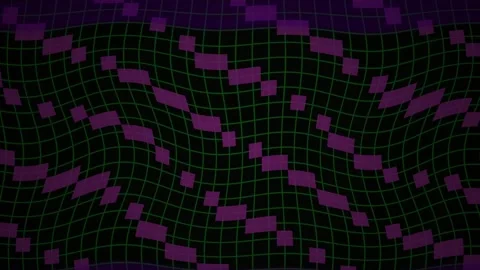 Purple Grid Background With Lines. Stock Footage 334669307