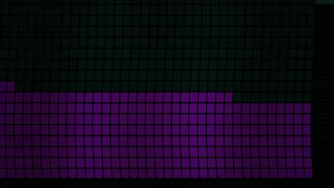 Purple Grid Background With Rectangle. Stock Footage 335115045