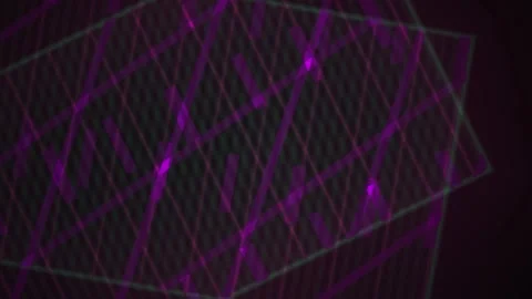 Purple grid pattern on dark background. Stock Footage 340040654