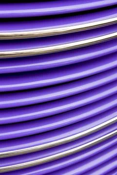 Purple Grille 库存照片
