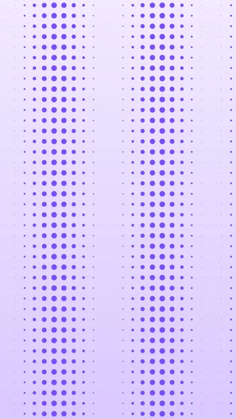 Purple halftone dots pattern on light lavender background. 2d animation 库存影片 341549831