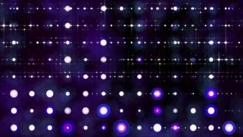 Purple Halftone Lights Pattern Abstract Background Stock-Footage 194743048