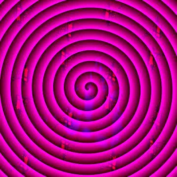 Purple helix Stock Illustration
