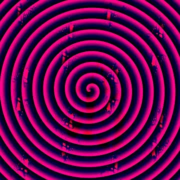 Purple helix Stock Illustration