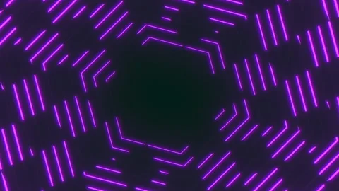 Purple hexagonal pattern with zigzag lines and diagonal intersections Stockbeeldmateriaal 303539018