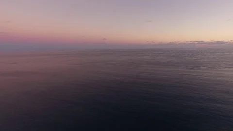 Purple Horizon on a beach Stock Footage 73461688