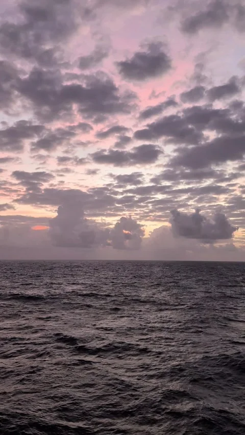 Purple Horizon Stock Footage 335969398