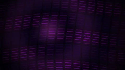 Purple Hued Digital Grid Pattern. Stock Footage 335115142