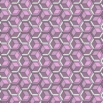 A purple illustration of box patterns - a cool picture for backgrounds and wa Stockillustratie