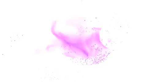 Purple Ink Exploding on White Background Stock Footage 289135141