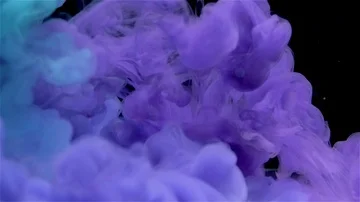 Purple INK Stock Footage 85643155