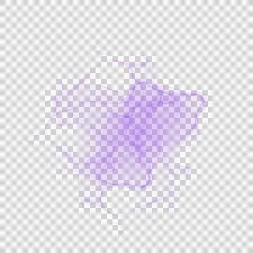 Purple Ink Shape Stock Photos