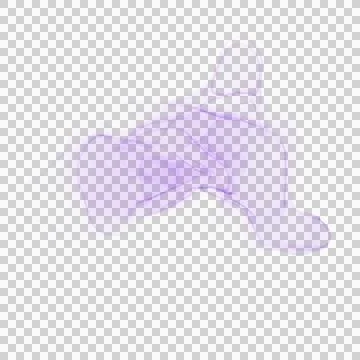Purple Ink Shape Stock Photos