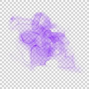 Purple Ink Shape Stock Photos
