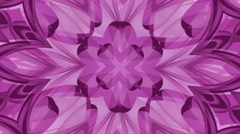 Purple kaleido Stock Footage 61092373