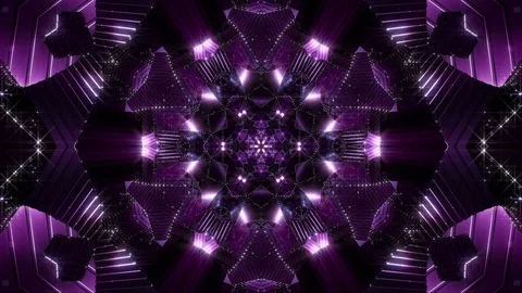 Purple Kaleidoscope background 動画素材 102419061