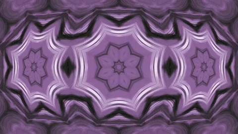 Purple Kaleidoscope Pattern Stock Footage 289131749