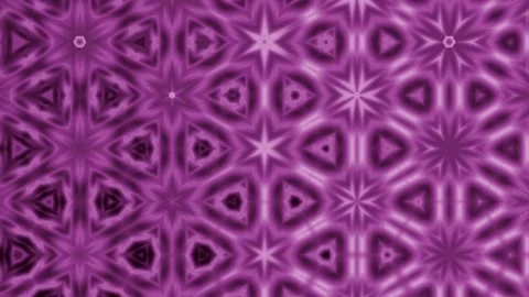 Purple Kaleidoscope: A Symphony of Geometric Patterns Stock Footage 310790043