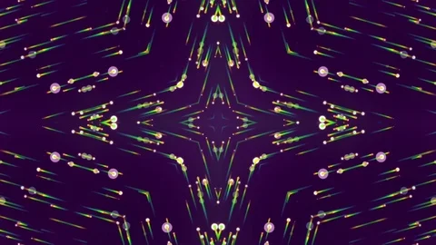 Purple Kaleidoscopic Abstract Background. Loop Stock Footage 73983074