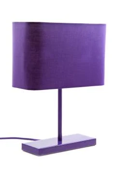 Purple lamp Stock Photos