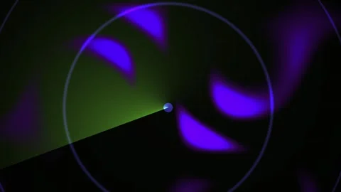 Purple laser light technology science. Stock Footage 340040677