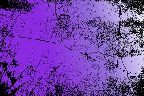 Purple Lavender Meadow Gradient with Rustic Texture Stock Illustration