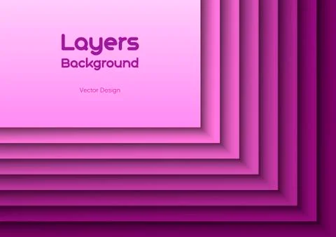 Purple layeres Stock Illustration
