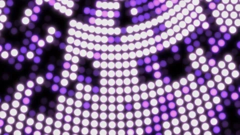 Purple LED Stage Light Dot Matrix Video Background Seamless Loop Animation Video stock 342231633
