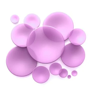 Purple lenses Stock Illustration