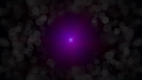 Purple light changes to blue and a fixed circle in the light Vídeos de archivo 320146372
