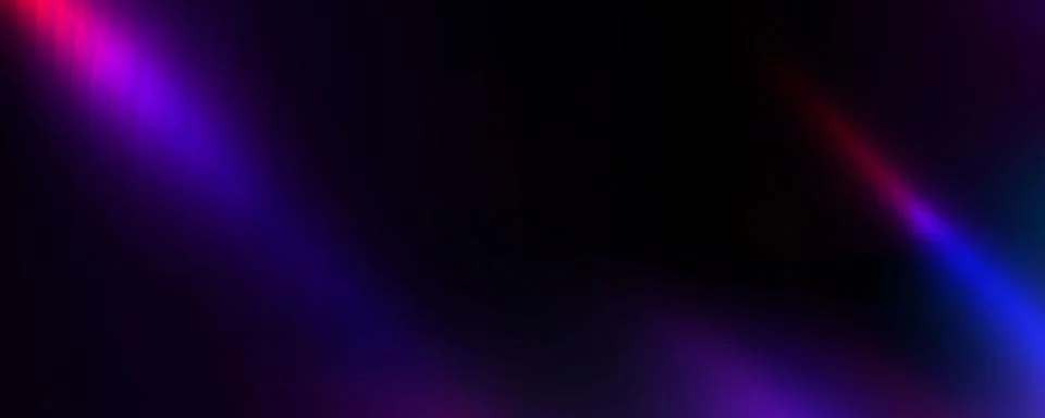 Purple light leak effect background. Film bokeh flare overlay. Vintage neon Stock Illustration