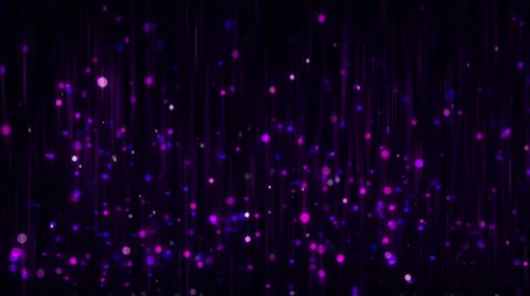 Purple Light Particles Stock Footage